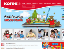 Tablet Screenshot of kores.de