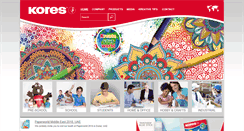 Desktop Screenshot of kores.com